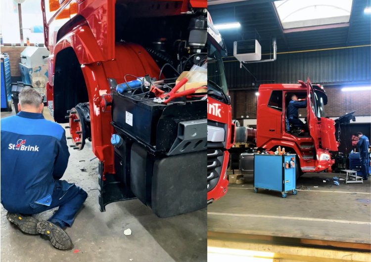 St vd Brink bouwt nieuwe sleepwagen