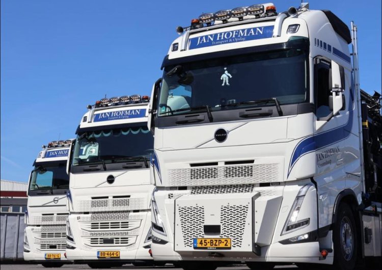 Vernieuwd wagenpark Jan Hofman Transport