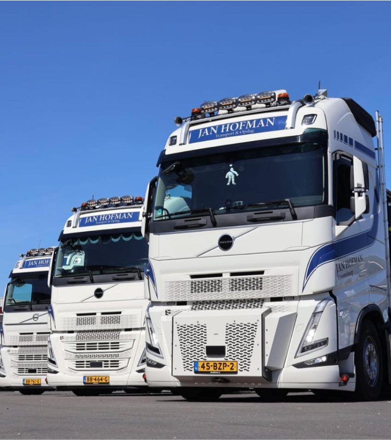 Vernieuwd wagenpark Jan Hofman Transport