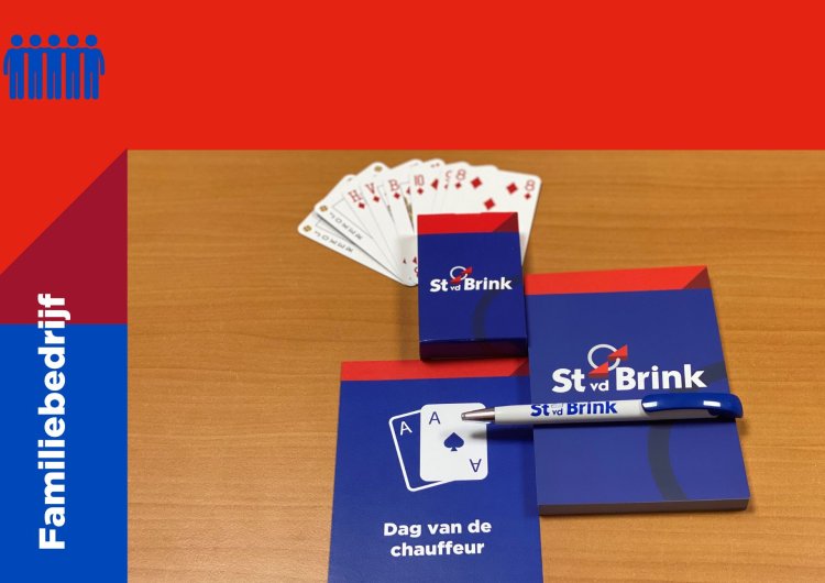 Cadeau voor de Dag van de Chauffeur 2022 bij St vd Brink