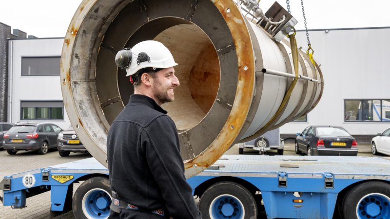 Verhuurproducten opslaan door Bremer Transport