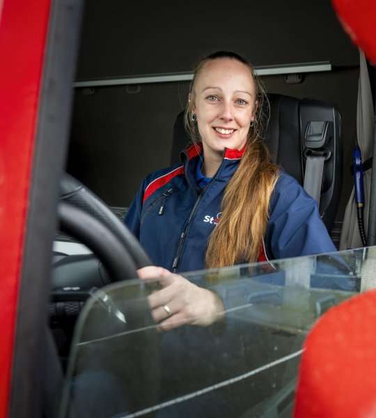 Annemarie de Ruiter - chauffeur bij St vd Brink