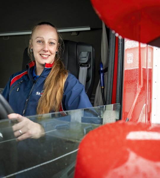 Annemarie de Ruiter - chauffeur bij St vd Brink