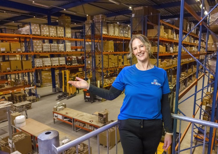 Warehouse en palletvervoer